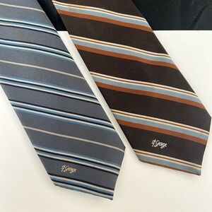 Men’s tie, lot of 2, Allyn St. George. Vintage. Vintage. Preowned